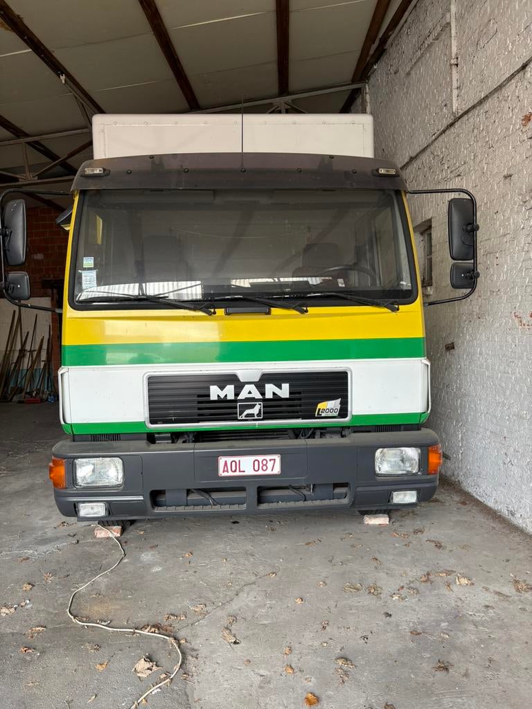 MAN Paardenwagen 10T – 1999 – ZEER NETTE STAAT – GEKEURD, Auto's, Vrachtwagens, Particulier, Te koop, MAN