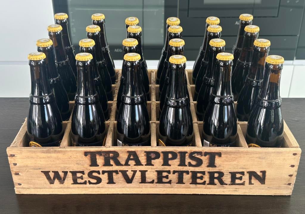 caisse complète de Trappist Westvleteren 12 (noir), Collections, Marques de bière, Neuf, Autres types, Autres marques, Enlèvement