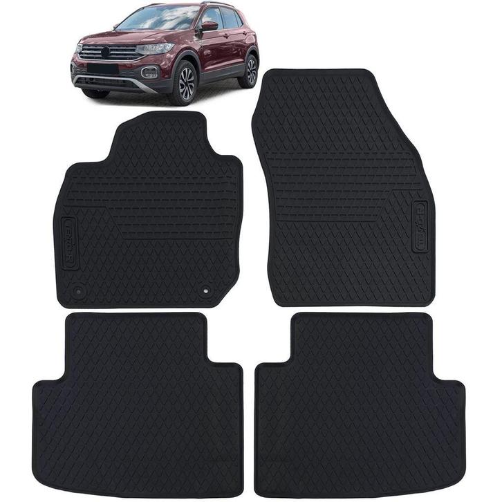 Rubber Automatten Geschikt Voor Volkswagen T Cross Vanaf 201, Auto diversen, Tuning en Styling, Verzenden