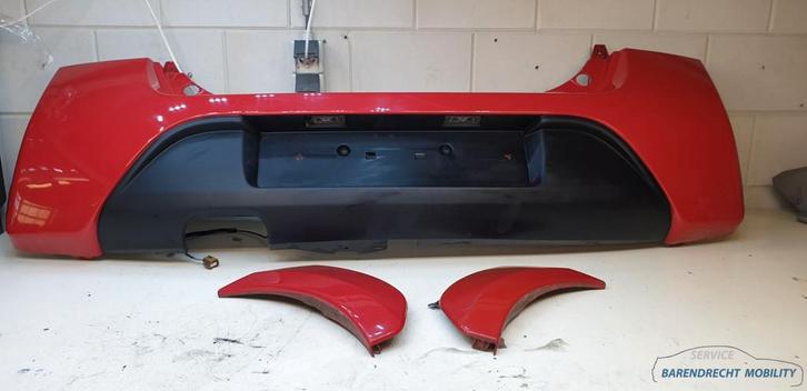 Achterbumper Twingo II RS rood 620222417R origineel gebruikt, Auto-onderdelen, Carrosserie, Bumper, Renault, Achter, Gebruikt