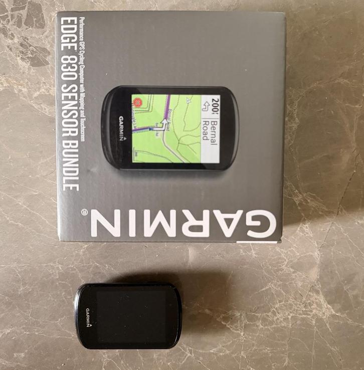 Te koop: Garmin Edge 830, Fietsen en Brommers, Fietsaccessoires | Fietscomputers, Gebruikt, GPS, Hartslagsensor, Waterdicht, Ophalen