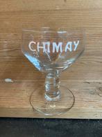 Chimay emaille glas, Verzamelen, Ophalen of Verzenden, Gebruikt, Glas of Glazen