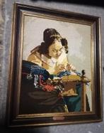 Vermeer - De kantwerkster - geborduurd - ingelijst, Enlèvement