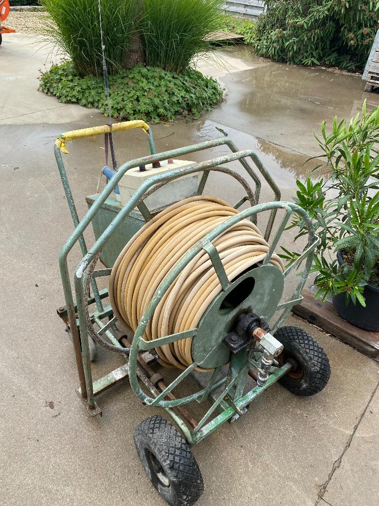 Elektrische haspelwagen met afstandsbediening, Ophalen, Gebruikt