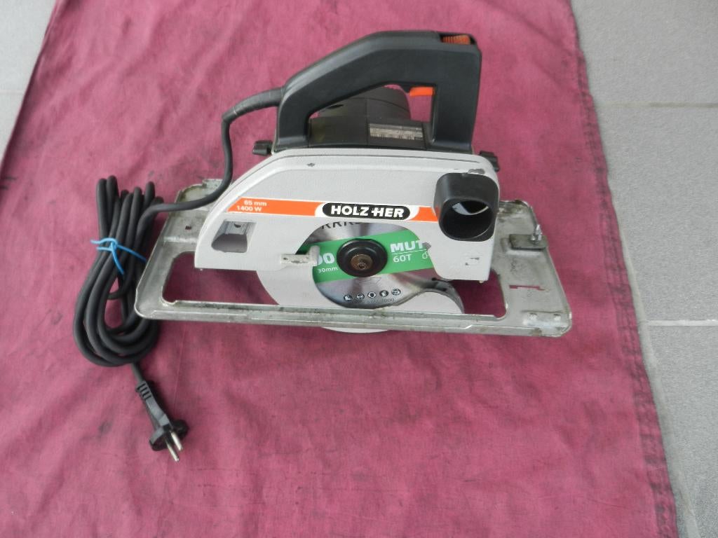HolzHer 2117 57.1792 168 Cirkelzaagmachine, Doe-het-zelf en Bouw, Gereedschap | Zaagmachines, Zo goed als nieuw, Cirkelzaag, Ophalen