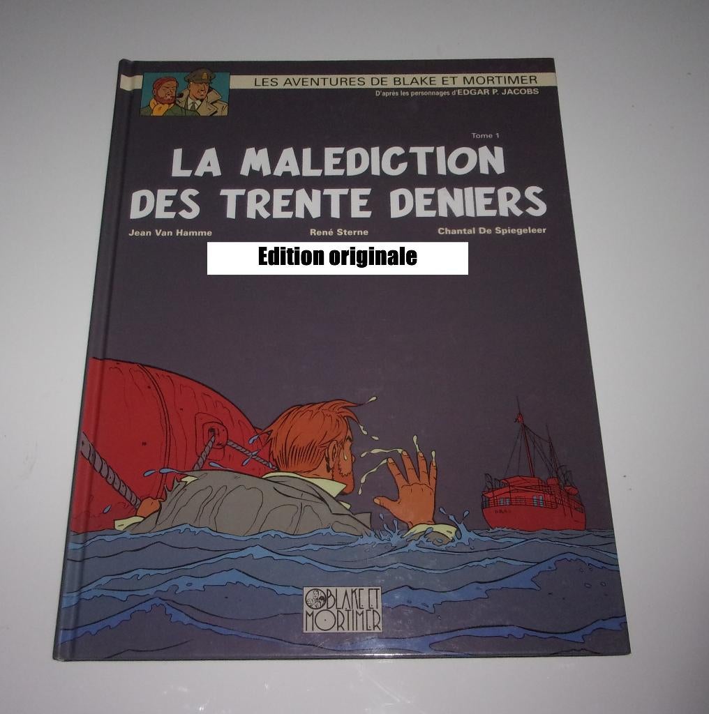 bd blake et mortimer 19 eo la malédiction des trente deniers, Ophalen