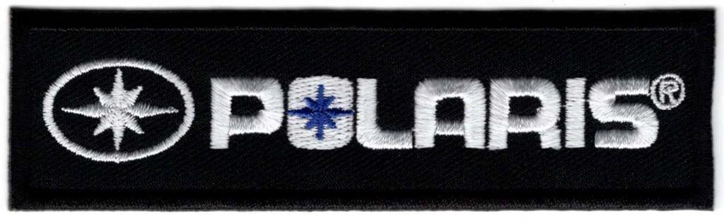 Polaris stoffen opstrijk patch embleem, Motoren, Accessoires | Overige, Nieuw, Verzenden