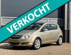 Opel Corsa 1.2-16V Cosmo bj.2008 Autom|Navi|Airco|Cc|Nap., Auto's, Automaat, Beige, Grijs, Onderhoudsboekje