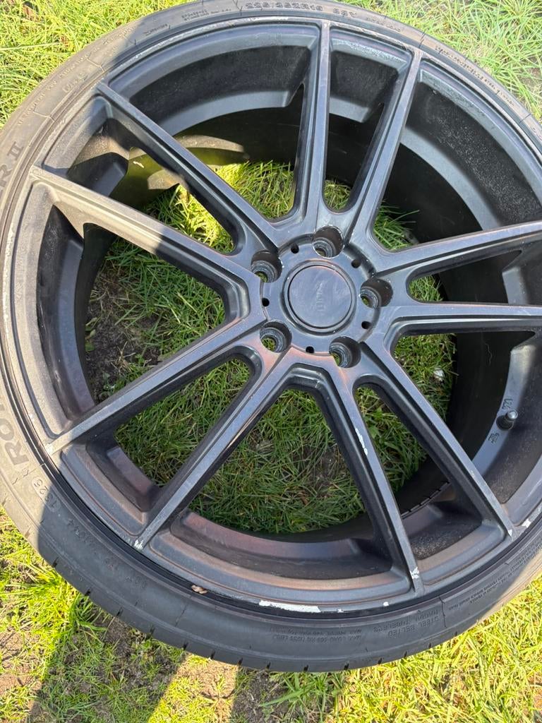 4 Pneus avec Jantes 225/35ZR19, Auto-onderdelen, Banden en Velgen, Ophalen, Velg(en)
