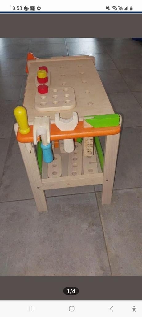 Pintoy houten werkbank, Enlèvement