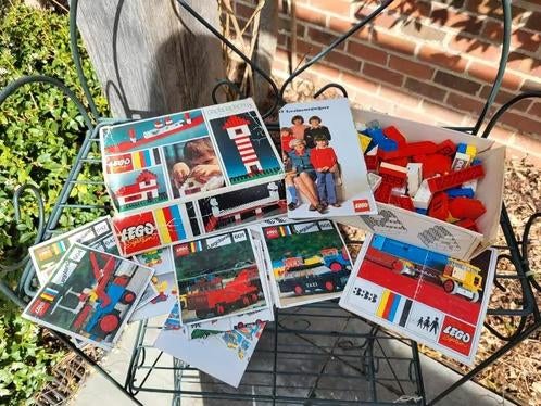Prachtige partij Vintage LEGO (Jaren '60/'70) + boekjes, Kinderen en Baby's, Speelgoed | Duplo en Lego, Ophalen of Verzenden, Lego