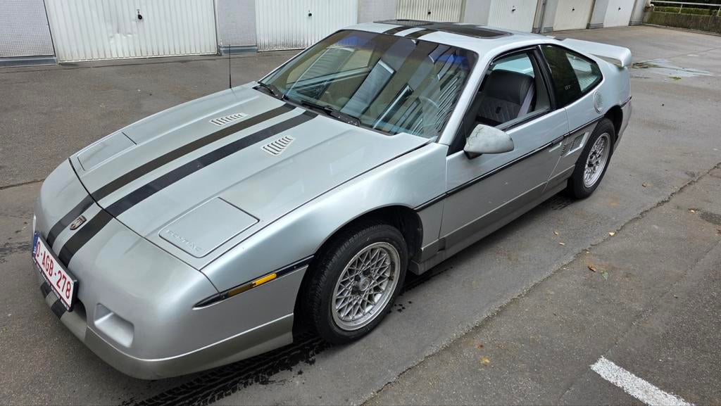 TE KOOP OF TE RUIL : PONTIAC FIERO GT 2.8 V6 1987, Auto's, Pontiac, Handgeschakeld, Grijs, Particulier, 2 zetels