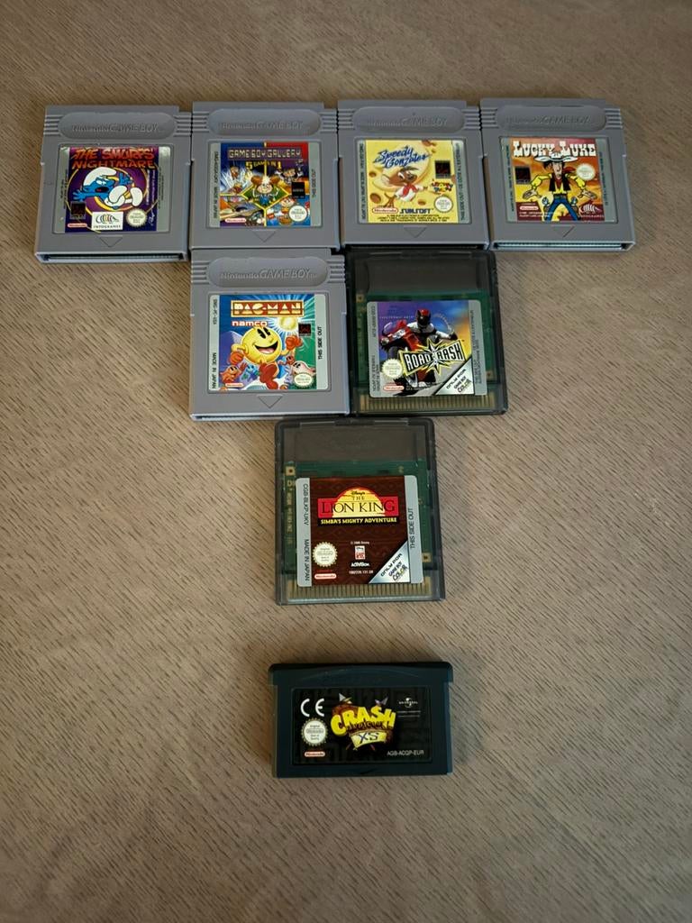 Game boy spelletjes, Ophalen, Zo goed als nieuw