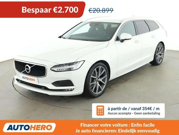 Volvo V90 2.0 D4 Momentum AWD (bj 2018, automaat), Auto's, Volvo, Te koop, V90, 4x4, ABS, Adaptive Cruise Control, Airbags, Airconditioning