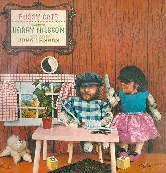 Harry Nilsson - Pussy Cats - 33rpm Lp, Cd's en Dvd's, Vinyl | Pop, Ophalen of Verzenden, 1970 - 1979, Zo goed als nieuw, Inclusief binnenhoes