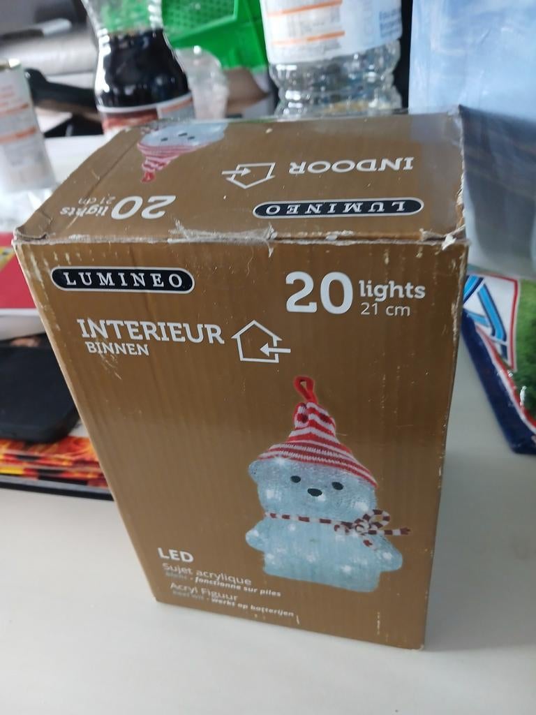 Kerst figuur led lampje, Ophalen