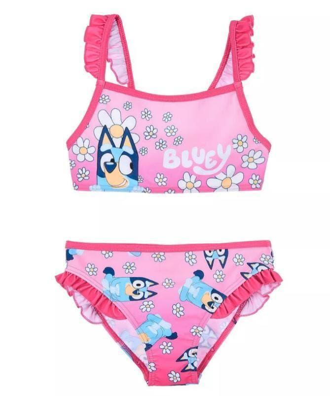 Bluey Bikini - Roze - Maat 98 -  104 - 110 - 116, Kinderen en Baby's, Kinderkleding | Kinder-zwemkleding, Nieuw, Bikiniset, Maat 116