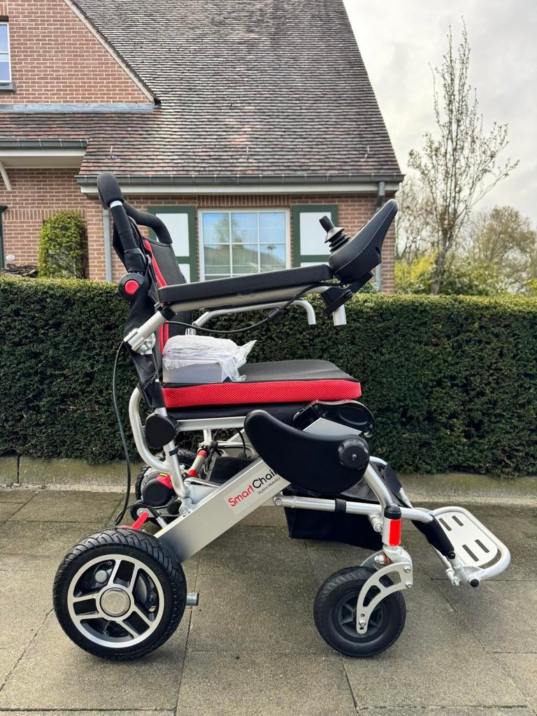 Smart Chair est un chaise roulante électrique pliable unique, Enlèvement ou Envoi, Pliant, Comme neuf, Fauteuil roulant électrique