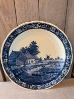 Vintage Delfts blauw wandbord – Boch, Enlèvement