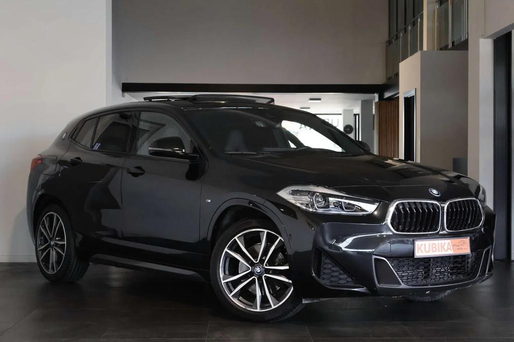 BMW X2 xDrive25e M-pack PANO BTW Head/Up Keyless Garantie, Autos, Cuir, Euro 6, Entreprise, Noir