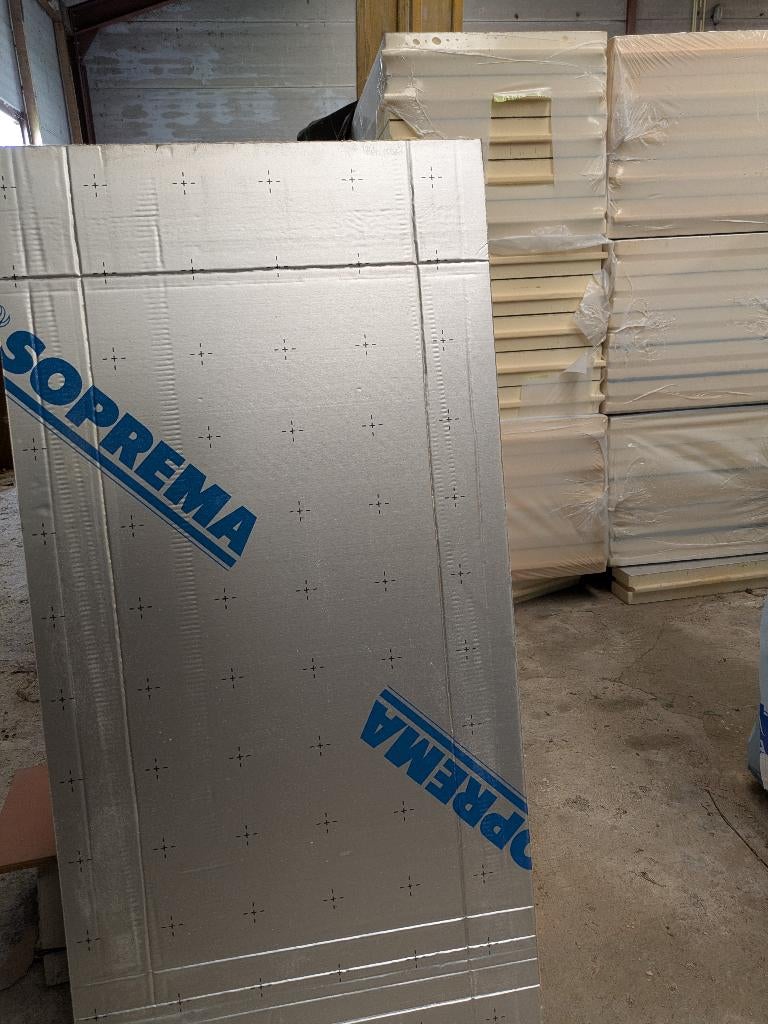 PUR isolatieplaten tand-groef 100mm Rd 4.55 (30m²), Ophalen, Dakisolatie, Nieuw, Hardschuim (Pir)