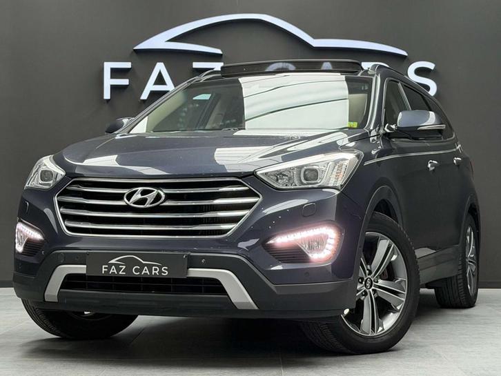 Hyundai Grand Santa Fé 2.2 CRDi 4WD * T. PANO + CUIR + REGU, Auto's, Hyundai, Bedrijf, Te koop, Santa Fe, 4x4, ABS, Airbags, Airconditioning