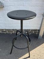 Tabouret noir, Ophalen, In hoogte verstelbaar, Zo goed als nieuw