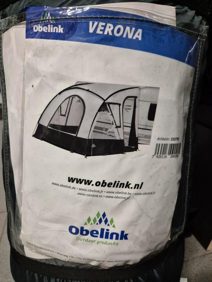 Voortent Verona, Caravanes & Camping, Tentes, Enlèvement