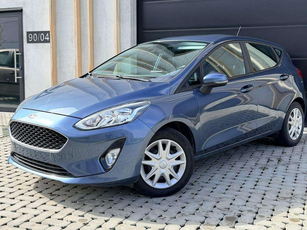 Ford Fiesta Fiesta 1.0 EcoBoost Trend (EU6.2), Stof, Gebruikt, Blauw, USB