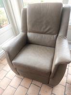 Lederen zetel, Ophalen, Zo goed als nieuw