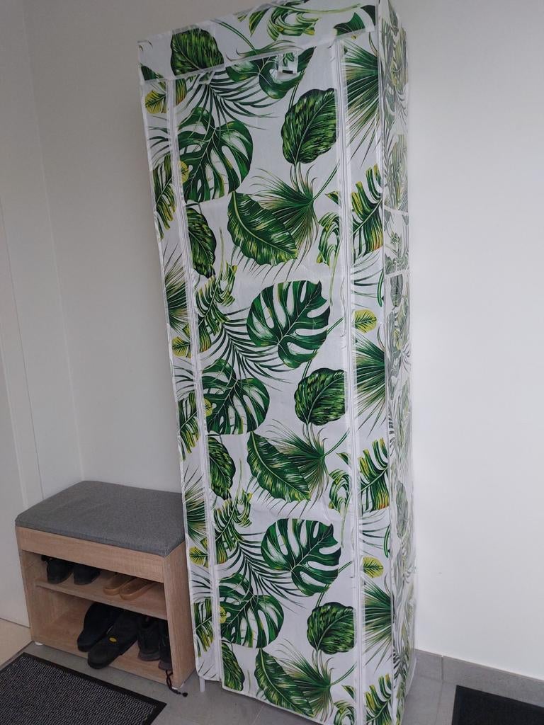 ​ Stoffen kast – 180 cm – Monstera Design, Huis en Inrichting, Kasten | Schoenenkasten, Ophalen