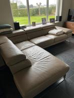 Hoeksalon, Huis en Inrichting, Ophalen, Gebruikt, Hoekbank, Leer