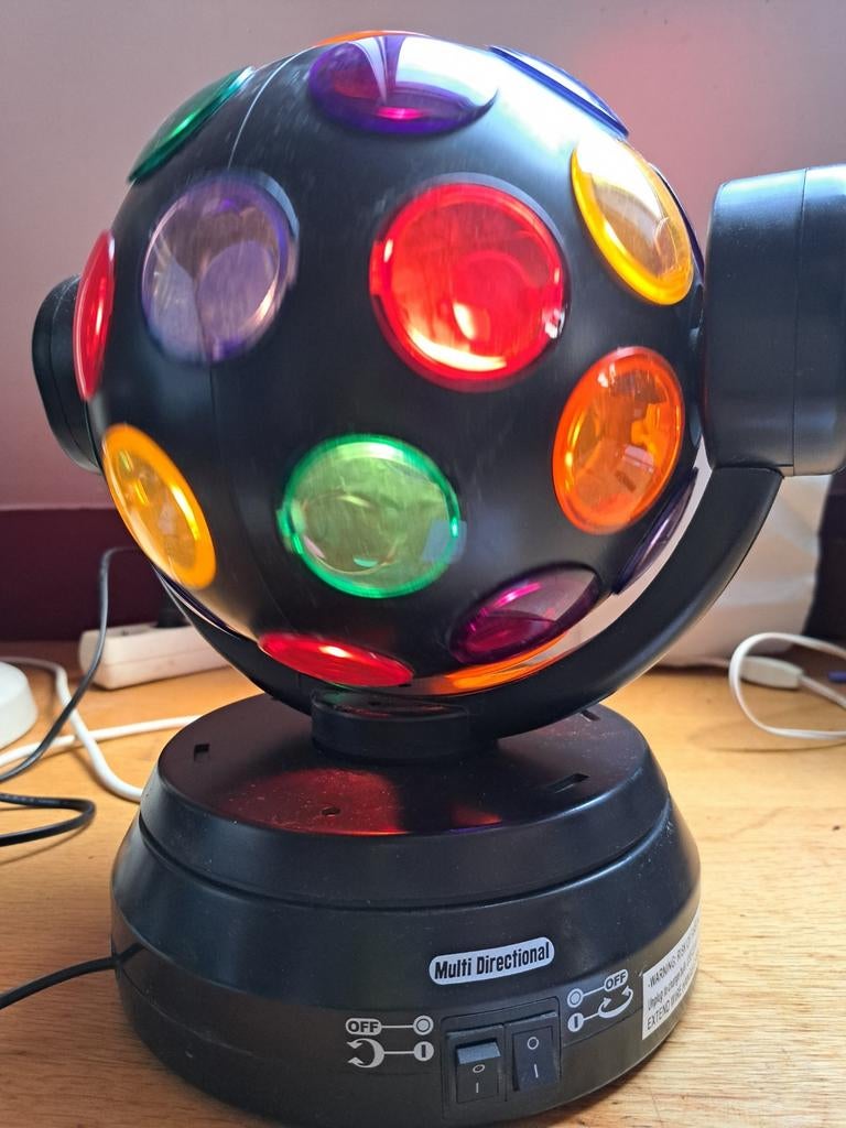 Disco bal multi direction, Ophalen