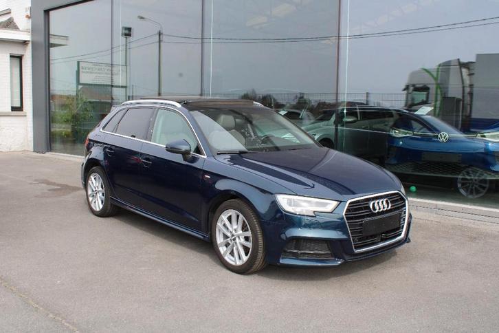 AUDI A3 SPORTBACK 30TFSI S LINE-VEEL OPTIES, Auto's, Audi, Bedrijf, Te koop, A3, Achteruitrijcamera, Adaptive Cruise Control, Airbags