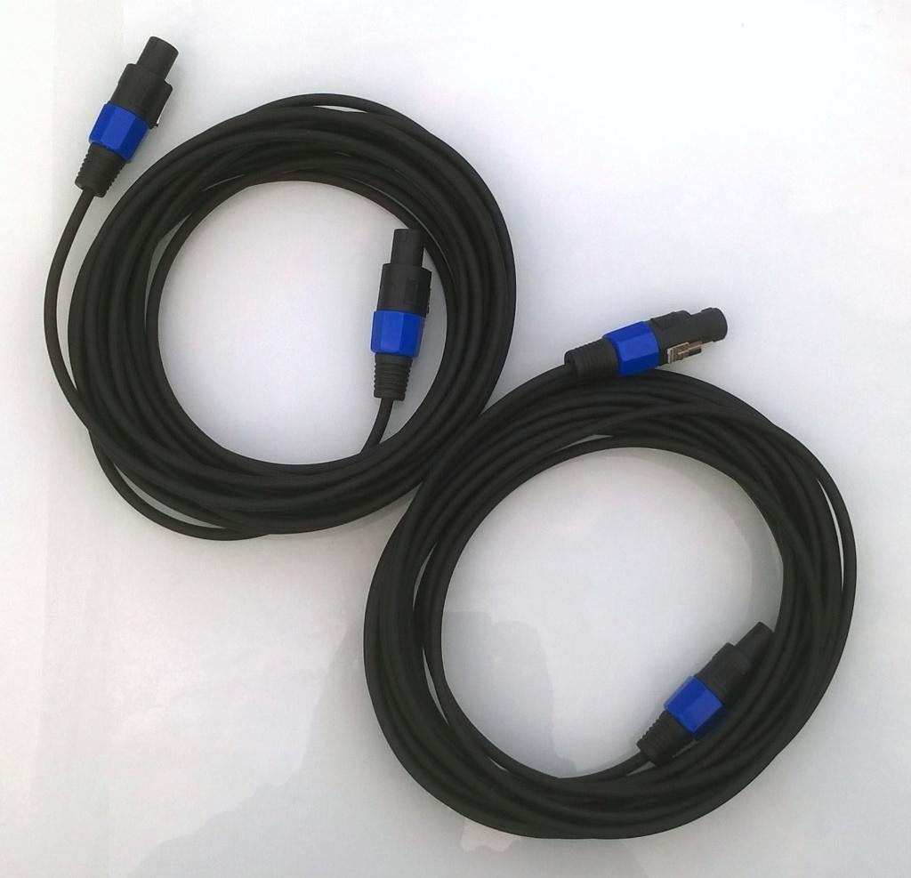 Luidsprekersnoeren 2x5 meter - 2x2,5mm, Ophalen of Verzenden, Nieuw, Speaker of Versterker