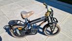 Popal Cooper Bamboo Kinderfiets - 14 inch - Zwart, Ophalen, Zijwieltjes, Gebruikt, Minder dan 16 inch