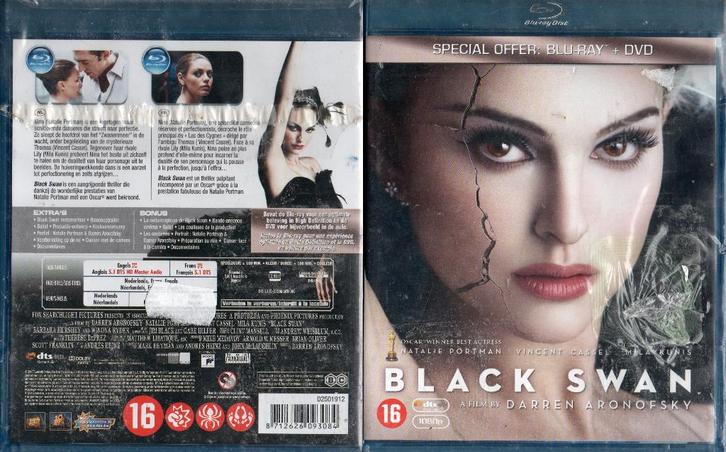 black swan (blu-ray + dvd) neuf , cello, CD & DVD, Blu-ray, Neuf, dans son emballage, Thrillers et Policier, Enlèvement ou Envoi