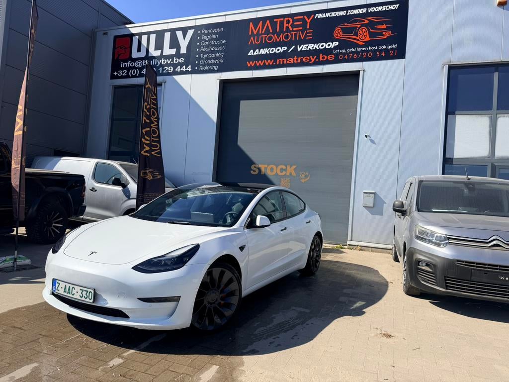 Tesla 3 Performance Enhanced Autopilot, Auto's, Te koop, Model 3, Elektrisch, Bedrijf