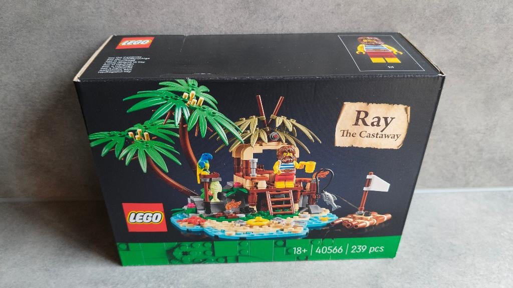 lego 40566 ray de schipbreukeling, Kinderen en Baby's, Lego, Nieuw, Ophalen of Verzenden, Ideas