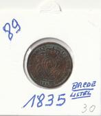 2 CENTIEM 1835 BREDE LISTEL, Enlèvement ou Envoi