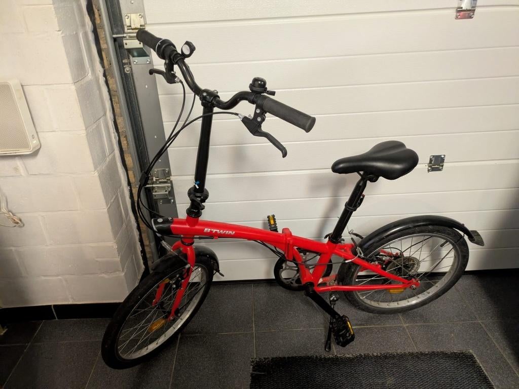 Vouwfiets / Plooifiets  BTWIN met versnellingen, Autres marques, Vitesses, Frein sur jante, 18 à 20 pouces