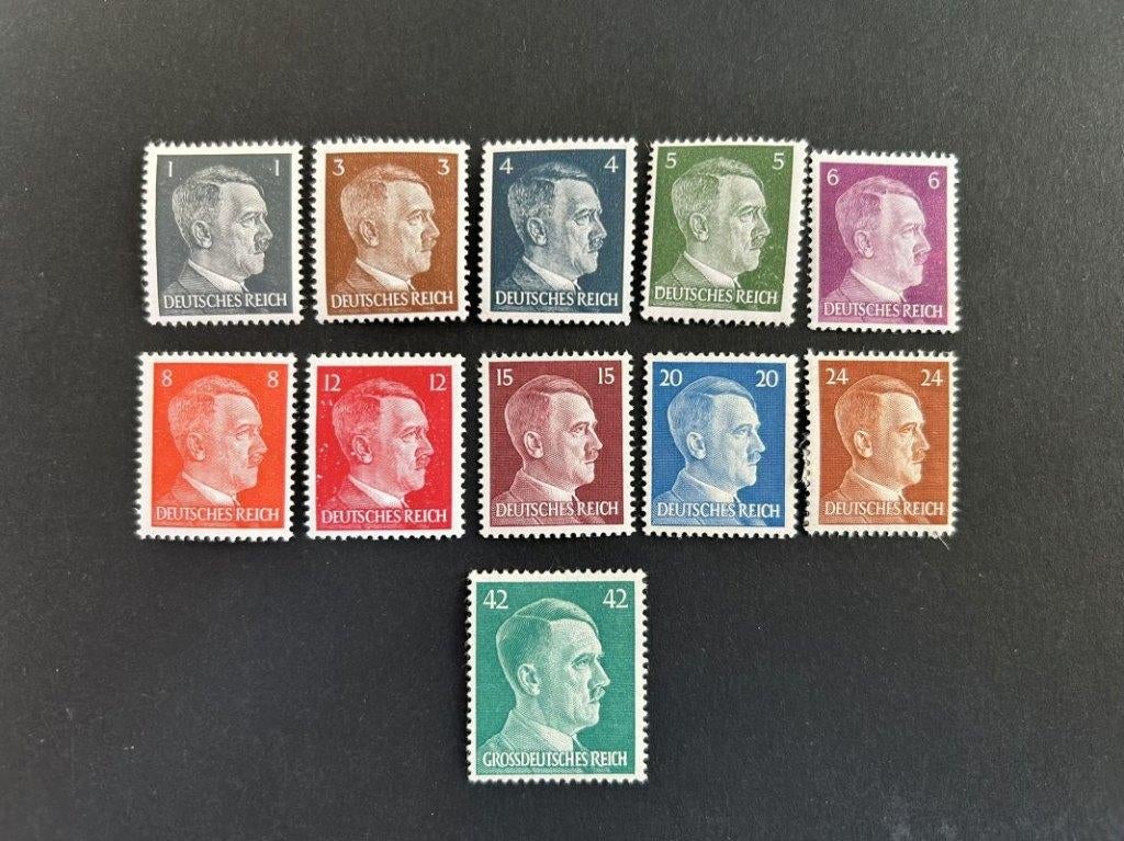 Adolf Hitler - 1941 & 1942 - postzegels vanaf 781, Timbres & Monnaies, Timbres | Europe | Allemagne, Envoi, Empire allemand, Non oblitéré