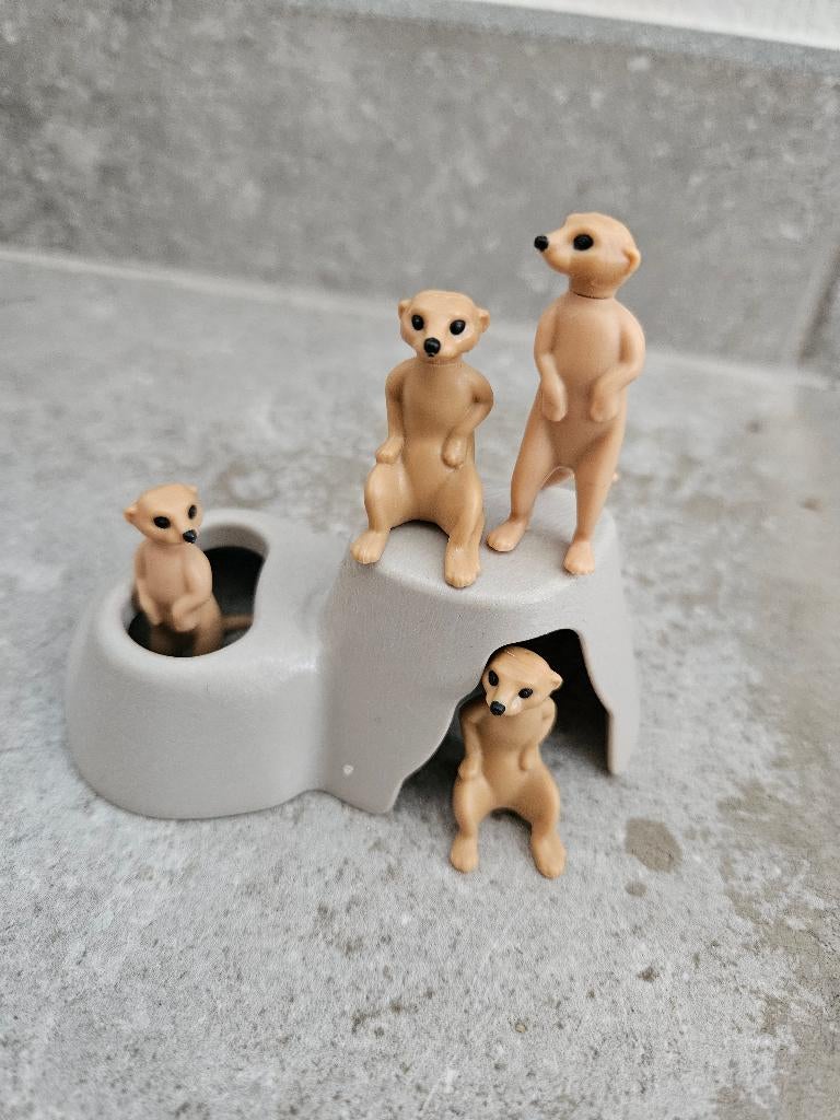 Playmobil Stokstaartjes – 6655, Kinderen en Baby's, Speelgoed | Playmobil, Zo goed als nieuw, Complete set, Ophalen of Verzenden