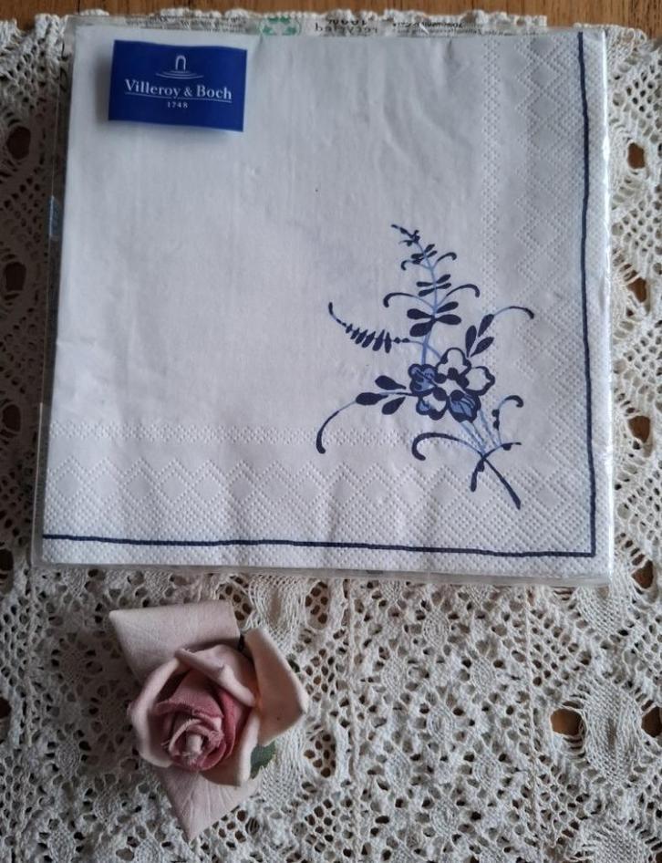 Villeroy & Boch Vieux Luxembourg servetten, papier, 20 stuks, Enlèvement ou Envoi