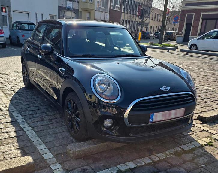 Mini - 5 deurs - 1.2 - benzine, Auto's, Mini, Particulier, One, Airconditioning, Benzine, 5 deurs, Handgeschakeld, Zwart, Ophalen