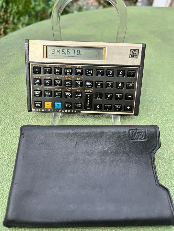 Calculatrice financière - Hewlett-Packard HP-12C, Divers, Calculatrices, Utilisé, Enlèvement ou Envoi