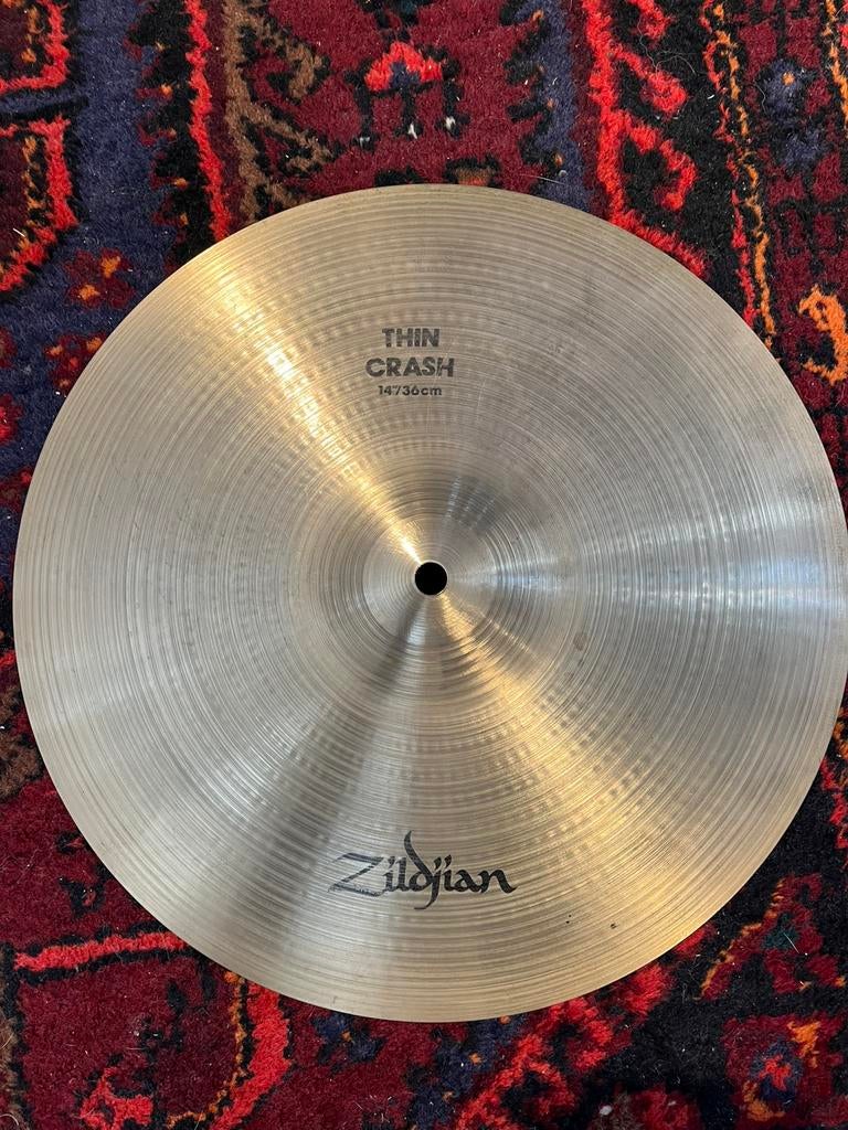 Old avedis zildjian thin crash 14 inch, Ophalen of Verzenden