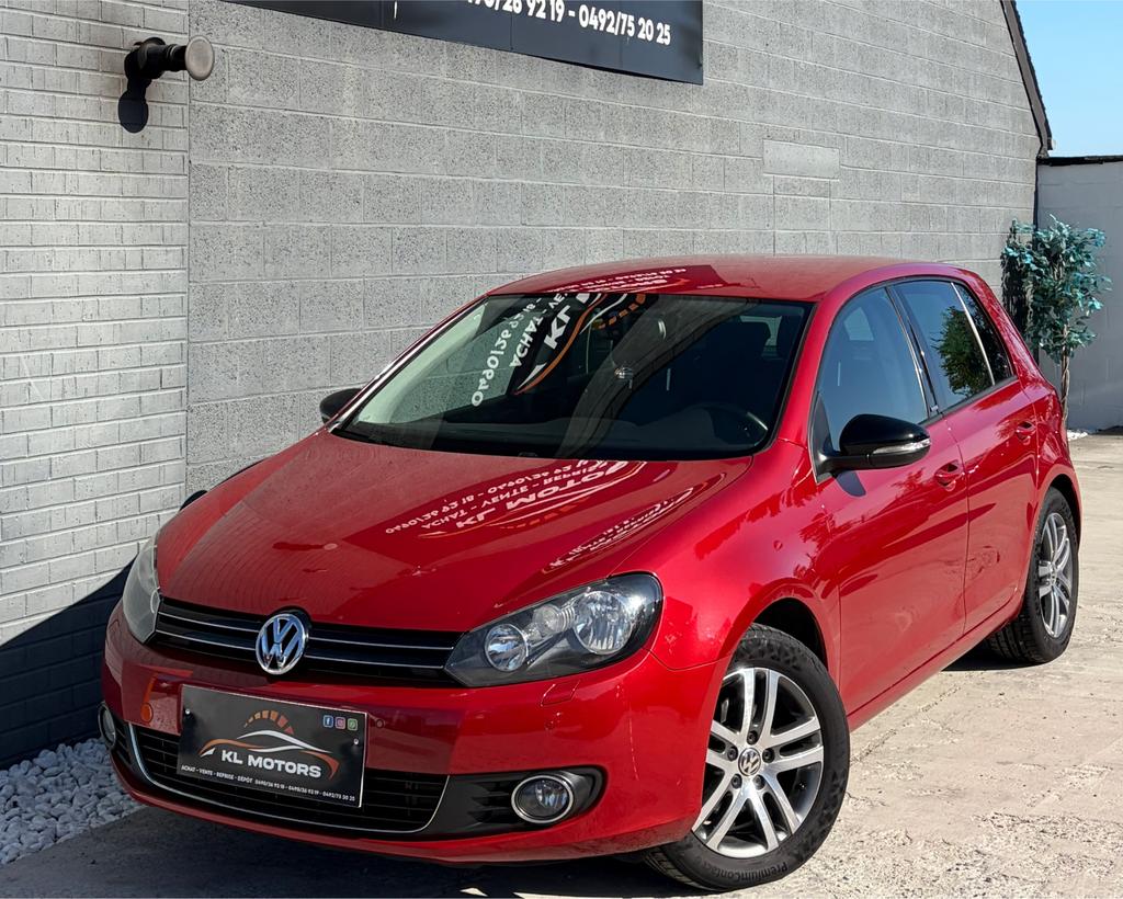 VW GOLF 6 ÉDITION STYLE 1.2TSI ESSENCE 152 000KM CARPASS, Rouge, Euro 5, Achat, Entreprise