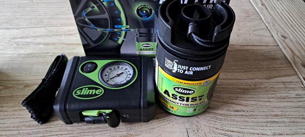 Kit Anti-Crevaison Complet Slime Smart Spair Plus – Réparati, Autos : Divers, Outils de voiture, Enlèvement ou Envoi
