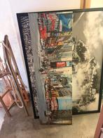 Toile new york et petit tableau, Maison & Meubles, Enlèvement, Comme neuf